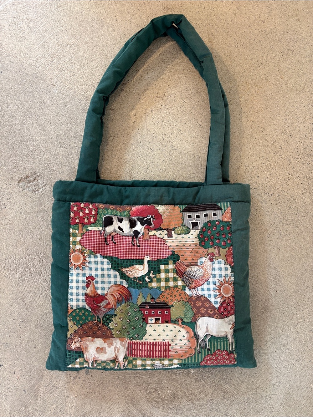 Handmade Padded Tote Bag
